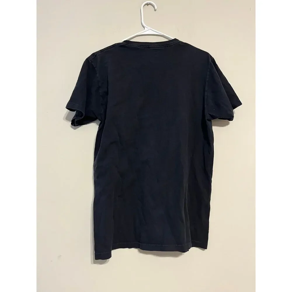 Bundle of 3 Short Sleeve Tees Henley Black Red Size M
